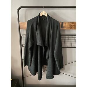 Lane Bryant Green Waterfall Women's Plus Sweater | 22/24